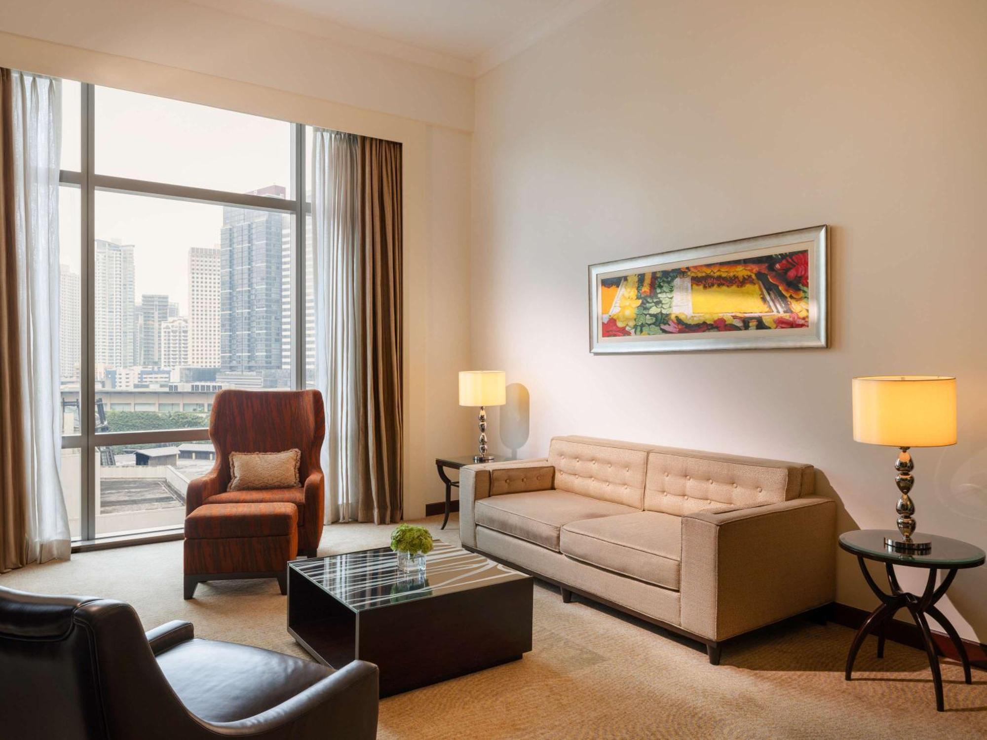 Fairmont Makati Hotel Makati City Екстериор снимка Living room